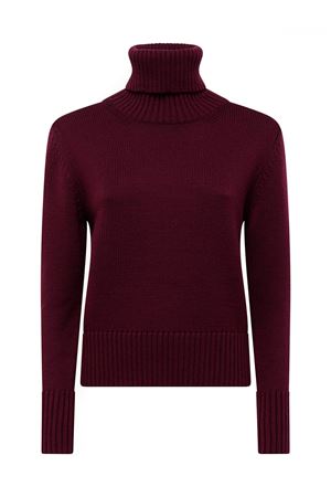 Burgundy merino wool jumper ALPHA STUDIO | AD4121G2009